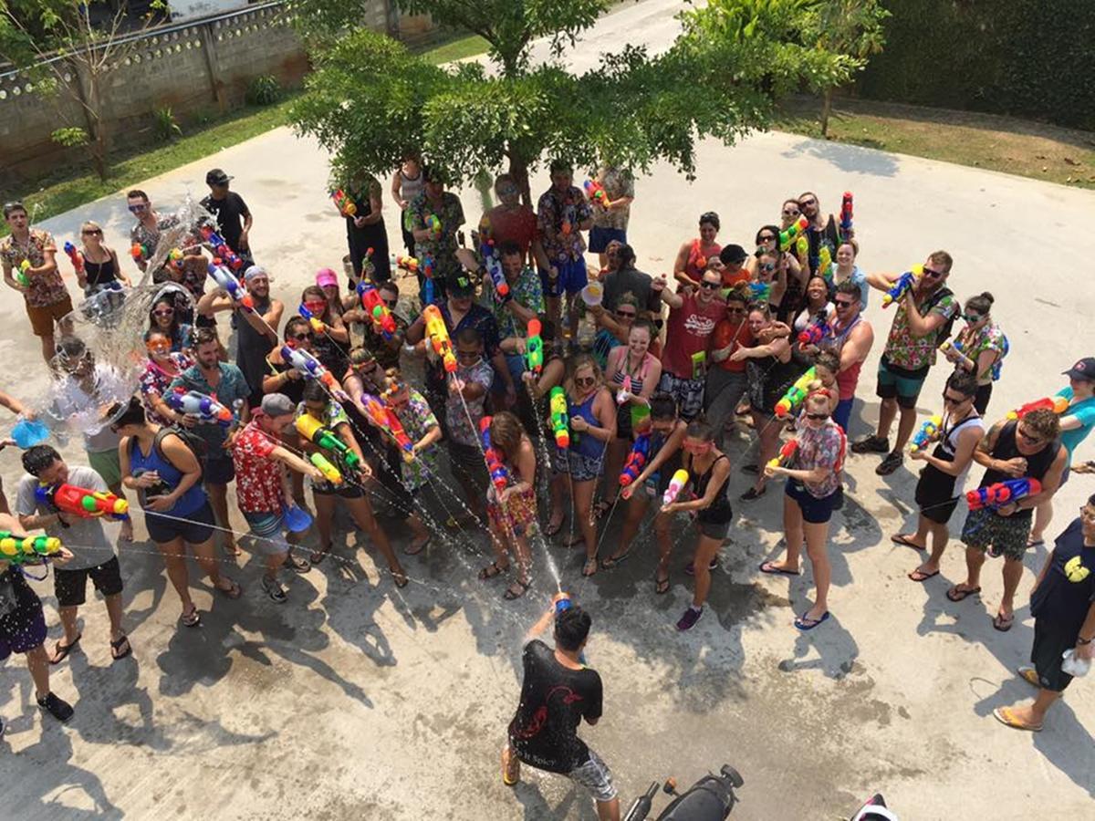 צ'יאנג מאי Spicythai Backpackers מראה חיצוני תמונה