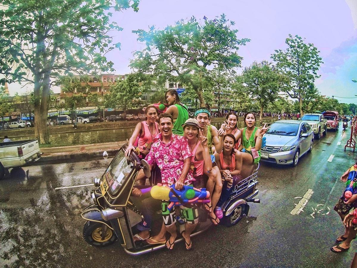 צ'יאנג מאי Spicythai Backpackers מראה חיצוני תמונה
