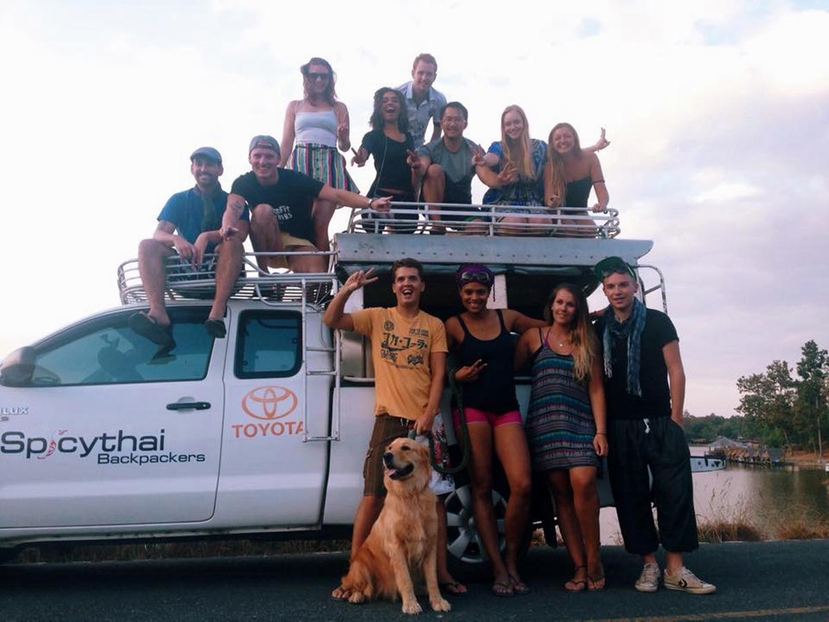 צ'יאנג מאי Spicythai Backpackers מראה חיצוני תמונה